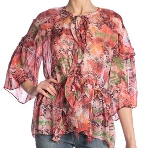 Iro Reopam Ruffled Chiffon top
